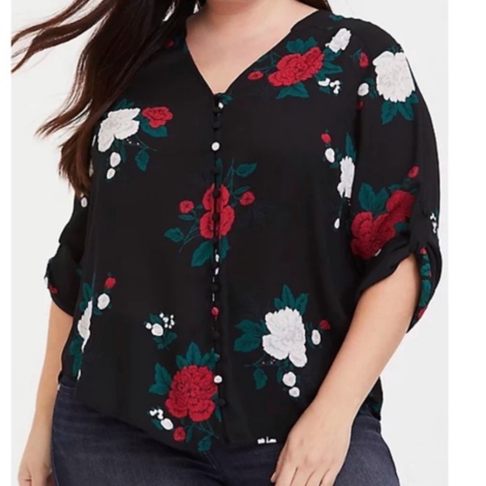 Torrid Georgette Top